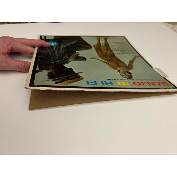 Banjo In Hi-Fi Paul Martin And His Old Timers LP Tops Records L-1572 VG - Picture 4 of 8